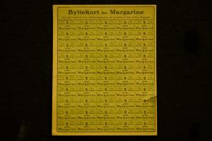 Byttekort for margarine © Københavns Bymuseum