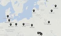 Kort – Holocaust og de danske østfrontfrivillige