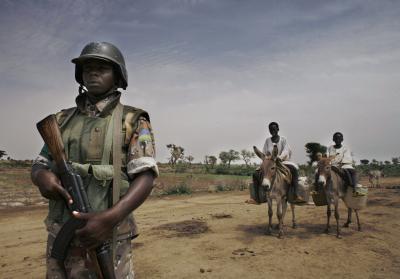 AU-soldat i Darfur, 2006