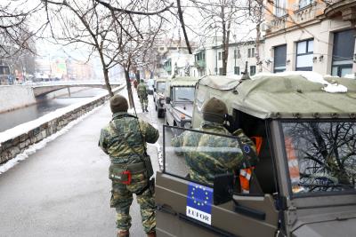 EU-soldater i Sarajevo marts 2022