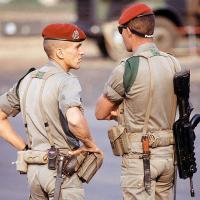 Franske soldater fra Operation Turquoise i Rwanda